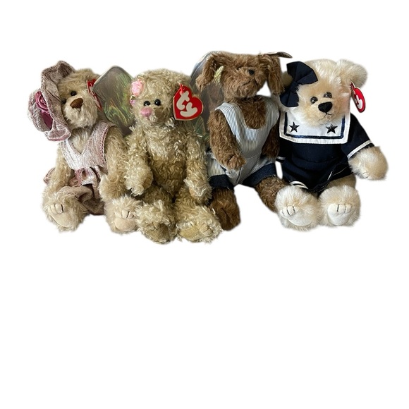 Ty Attic Treasures Darlene Bear, Rafaella, Breezy, Brewster - Picture 1 of 11